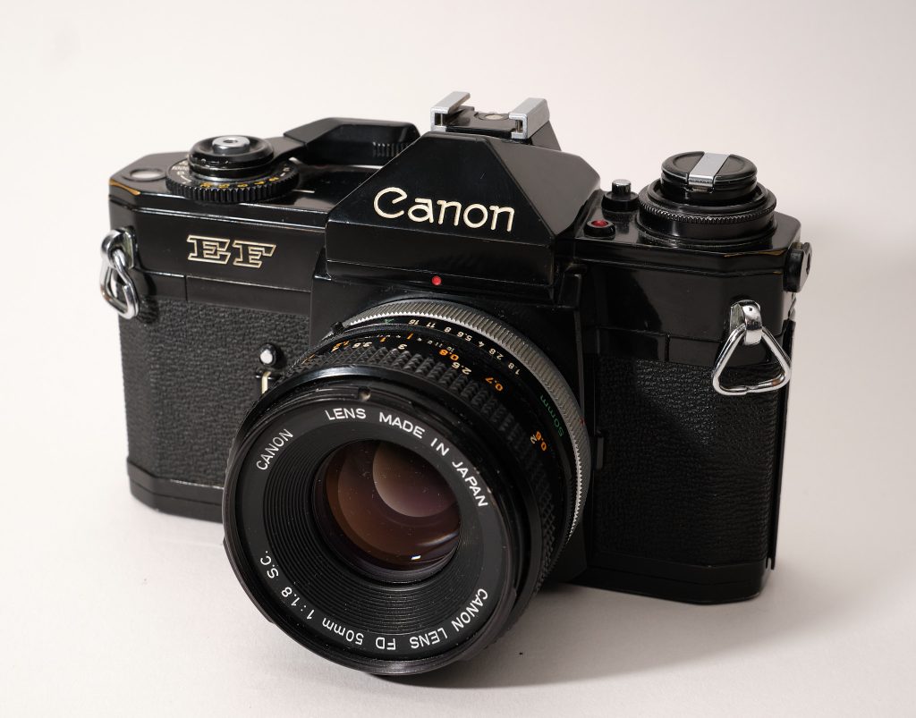 An image of the Canon EF film SLR camera